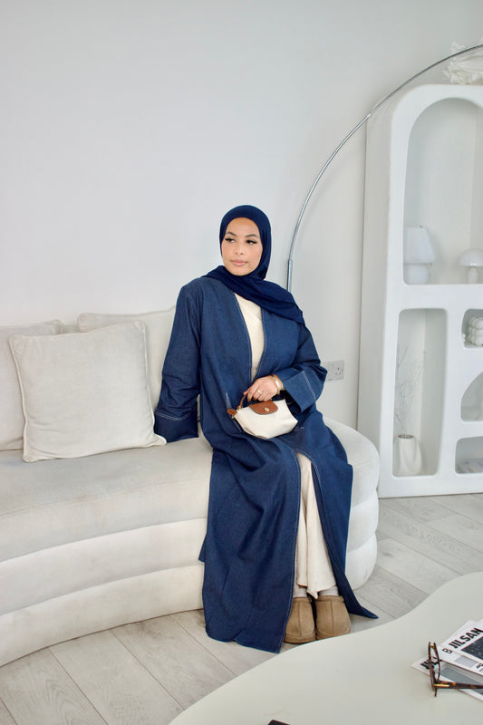 Denim Jean Abaya